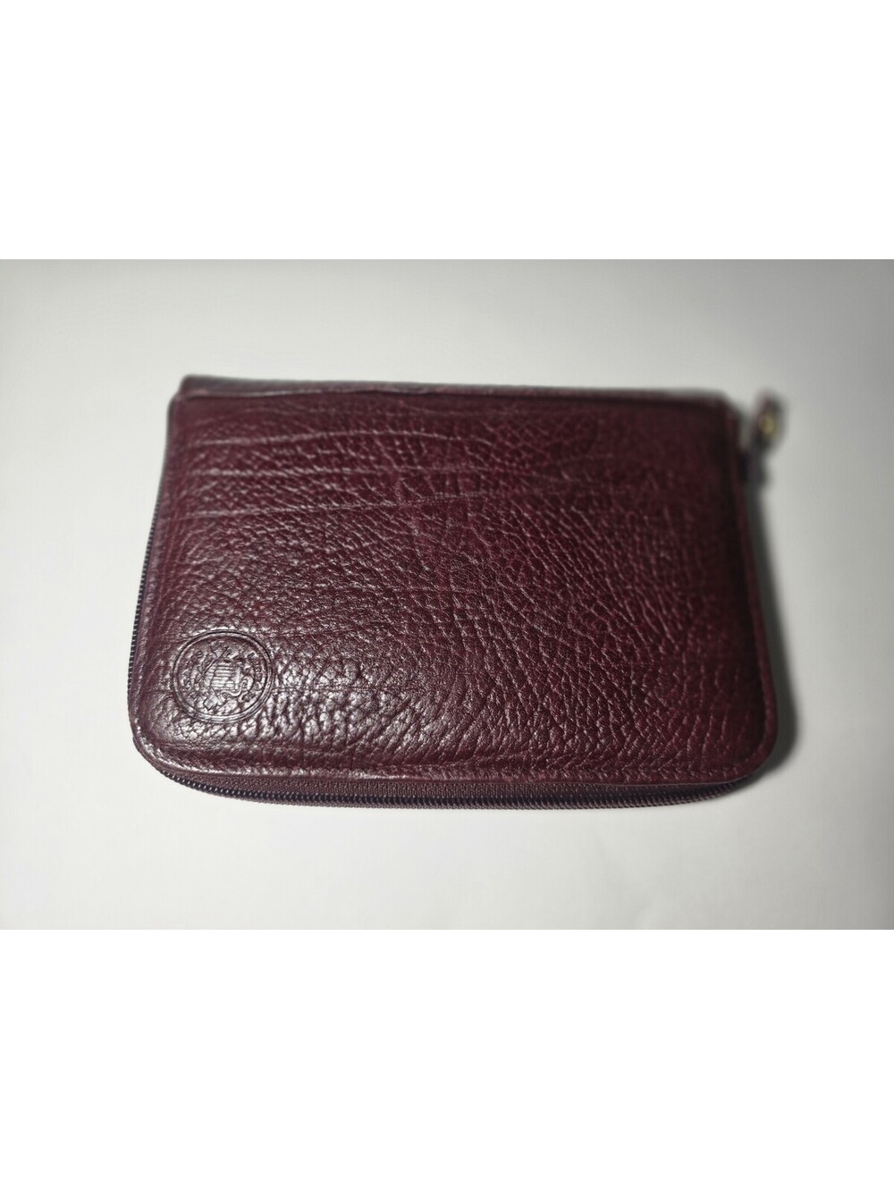 Michael Stevens Genuine Leather Zippered Organizer Planner Notebook Case
